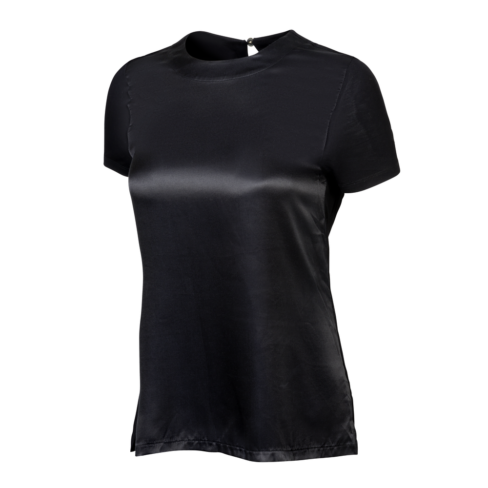 POLO DAMA TIPO BLUSA NEGRO Diveparts